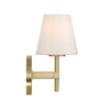 Crystorama - COL-201-VG - One Light Wall Sconce - Colton - Vibrant Gold