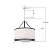 Crystorama - CAL-2408-PN - Eight Light Pendant - Callahan - Polished Nickel