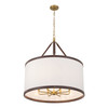 Crystorama - CAL-2408-LG - Eight Light Pendant - Callahan - Luxe Gold