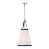 Crystorama - CAL-2404-PN - Three Light Pendant - Callahan - Polished Nickel