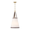 Crystorama - CAL-2404-LG - Three Light Pendant - Callahan - Luxe Gold