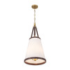 Crystorama - CAL-2404-LG - Three Light Pendant - Callahan - Luxe Gold