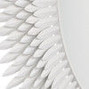 Crystorama - BRH-M546-MT - Mirror - Broche - Matte White