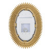 Crystorama - BRH-M500-GA - LED Mirror - Broche - Antique Gold