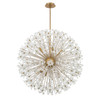 Crystorama - ADL-512-AG-CL - 12 Light Chandelier - Adley - Aged Brass