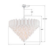 Crystorama - ADD-327-CH-WH - 28 Light Chandelier - Addis - Polished Chrome