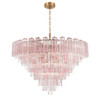 Crystorama - ADD-327-AG-SP - 28 Light Chandelier - Addis - Aged Brass