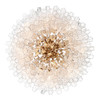 Crystorama - ADD-327-AG-CL - 28 Light Chandelier - Addis - Aged Brass