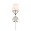 Crystorama - 531-OP-SA - One Light Wall Sconce - Broche - Antique Silver