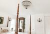 Crystorama - 718-EB-CL-MWP - Four Light Flush Mount - Waltham - English Bronze