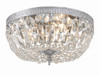 Crystorama - 712-CH-CL-I - Three Light Flush Mount - Waltham - Polished Chrome
