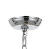 Crystorama - 6825-CH-CL-SAQ - Five Light Chandelier - Othello - Polished Chrome