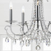 Crystorama - 6825-CH-CL-S - Five Light Chandelier - Othello - Polished Chrome