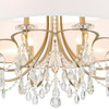 Crystorama - 6628-VG-CL-MWP - Eight Light Chandelier - Othello - Vibrant Gold