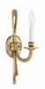 Crystorama - 651-OB - One Light Wall Sconce - Lexsi - Olde Brass
