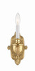 Crystorama - 641-PB - One Light Wall Sconce - Marlowe - Polished Brass
