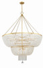 Crystorama - 614-GA - 15 Light Chandelier - Rylee - Antique Gold
