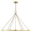 Crystorama - 614-GA - 15 Light Chandelier - Rylee - Antique Gold