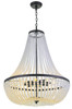 Crystorama - 609-MK - Eight Light Chandelier - Rylee - Matte Black