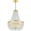 Crystorama - 608-GA - Six Light Chandelier - Rylee - Antique Gold