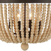 Crystorama - 604-FB - Four Light Chandelier - Rylee - Forged Bronze