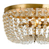 Crystorama - 600-GA - Three Light Flush Mount - Rylee - Antique Gold