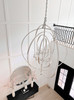 Crystorama - 590-SA - 12 Light Chandelier - Luna - Antique Silver