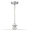 Crystorama - 5625-CH - Five Light Chandelier - Hampton - Polished Chrome