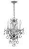 Crystorama - 5534-CH-CL-I - Four Light Mini Chandelier - Welton - Polished Chrome