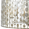 Crystorama - 546-SA - Six Light Chandelier - Layla - Antique Silver