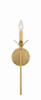 Crystorama - 531-GA - One Light Wall Sconce - Broche - Antique Gold