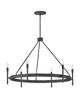 Hinkley - 3678FE - LED Chandelier - Tress - Forged Iron