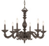Crystorama - 5126-VB - Six Light Chandelier - Paris Market - Venetian Bronze