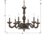 Crystorama - 5126-VB - Six Light Chandelier - Paris Market - Venetian Bronze