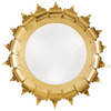 Crystorama - 510-GA - Three Light Flush Mount - Broche - Antique Gold