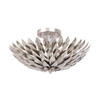 Crystorama - 505-SA - Four Light Semi Flush Mount - Broche - Antique Silver
