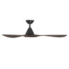 Modern Forms Fans - FR-D2504-60-MB/DW - 60" Ceiling Fan - Carve - Matte Black/Dark Walnut