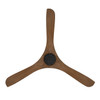 Modern Forms Fans - FR-D2504-60-MB/DK - 60" Ceiling Fan - Carve - Matte Black/Distressed Koa
