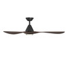 Modern Forms Fans - FR-D2504-60L-MB/DW - 60" Ceiling Fan - Carve - Matte Black/Dark Walnut