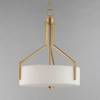 Maxim - 21287SWNAB - Three Light Pendant - Dart - Natural Aged Brass