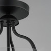 Maxim - 5681CLBK - One Light Semi-Flush Mount - Bellmore - Black