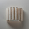 Maxim - 12840OFNAB - One Light Wall Sconce - Penelope - Natural Aged Brass