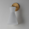 Maxim - 11450SWNAB - One Light Wall Sconce - Sinch - Natural Aged Brass