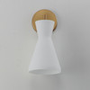 Maxim - 11450SWNAB - One Light Wall Sconce - Sinch - Natural Aged Brass