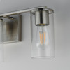 Maxim - 10463CDSN - Three Light Bath Vanity - Livingston - Satin Nickel