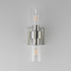 Maxim - 10462CDSN - Two Light Wall Sconce - Livingston - Satin Nickel