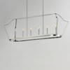 Maxim - 10427SN - Six Light Linear Pendant - Arden - Satin Nickel