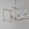 Maxim - 10417SN - Seven Light Linear Pendant - Gridline - Satin Nickel