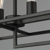 Maxim - 10416BK - Six Light Linear Pendant - Gridline - Black