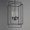 Maxim - 10413BK - Four Light Pendant - Gridline - Black
